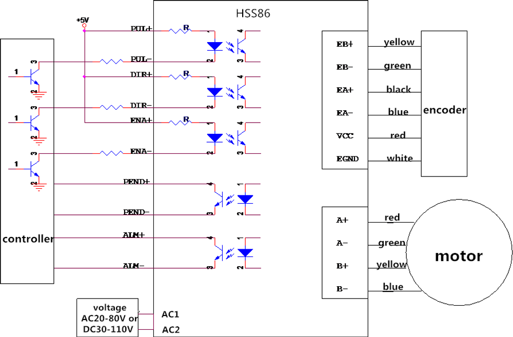 Hbs86h схема подключения